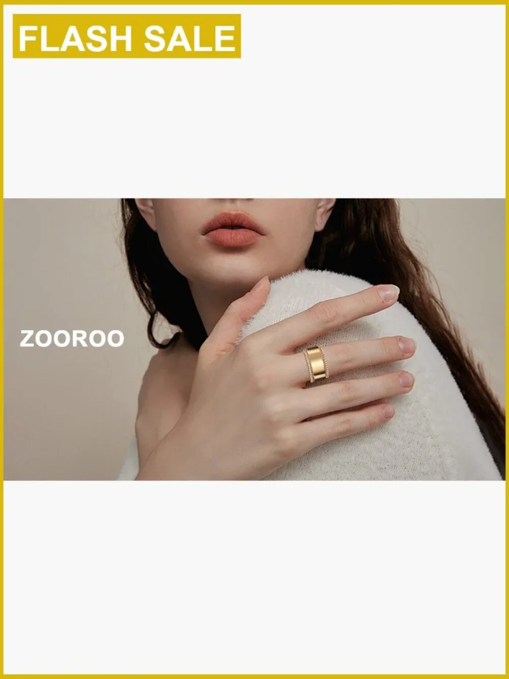 2 Pack 14k Gold Plated Stackable Bands Fit Oura Ring 4/5/3
